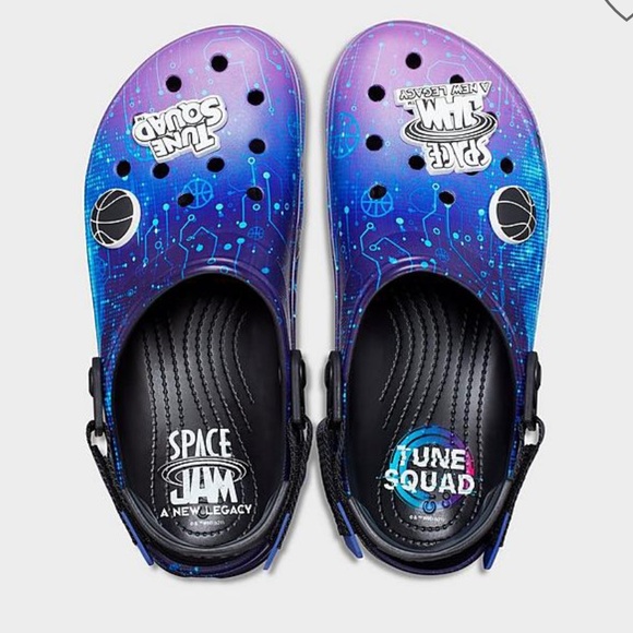 CROCS X SPACE JAM CLASSIC ALL-TERRAIN CLOG SHOES - Picture 11 of 12